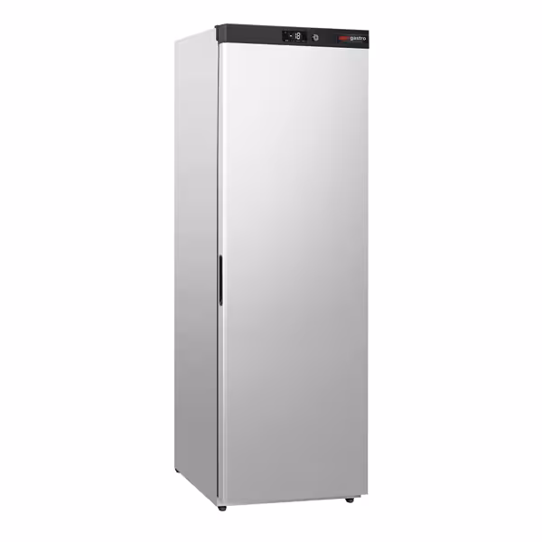 PREMIUM rozsdamentes acél raktárhűtőszekrény – 400 liter – 1 ajtóval