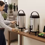Distributore di bevande - Isotermico - 12 litri - acciaio inox