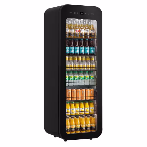 Getränkekühlschrank - 105 Liter - schmal - mit 1 Glastür