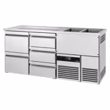 Banco Spillatura Birra PREMIUM - 1950x700mm - 5 Cassetti