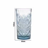 (12 stuks) LIBBEY | HOBSTAR - Koeler Saffier - 473ml - Blauw