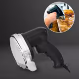 Coltello per Kebab elettrico PROFESSIONALE - Capacità: 60kg/giorno - incl. Lama liscia, pietra per affilare