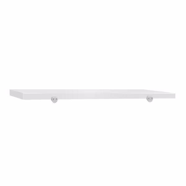 Työtason leikkuulevy - 1400x800 mm - Paksuus: 40 mm - HACCP-yhteensopiva - Polyeteeni (PE500) - Valkoinen - Työtason reunastopparilla