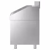 Flaskhylla för bar - rostfritt stål - 600x600 mm - med flaskhylla & justerbara fötter