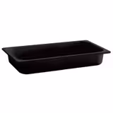(6 kom) Melaminska GN posuda GN 1/2 - ECO - crno - 4,7 l - Visina: 100 mm