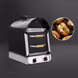 Elektro Kumpir Kartoffelofen - manuell - 3 kW - 230 Volt - mit 2 Schubladen 