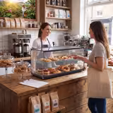 Commercial Countertop Showcase – Neutral – Tempered Glass – 850 mm