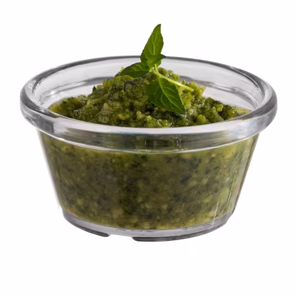 (12 stycken) Dipsskål - PET - 70 ml - Ø 70 mm - Transparent