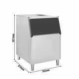 Contenitore per ghiaccio - 225 kg - per macchine per ghiaccio EWMI335, EWI403VHN, FEI135N, FEI220N, FEI390 & FEI565