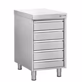 Laatikkokaappi 5 laatikolla taikinapalloja varten - 500x700mm