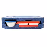 (10 pezzi) THERMO FUTURE BOX | Thermobox DINNER +2 HOT PACK - Blu
