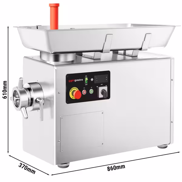 Tocător de carne electric 22 - 250kg/h - cu răcire