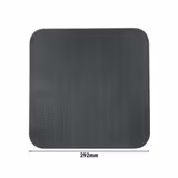 (4 pcs) SELTMANN WEIDEN | Coup plate – Square Dinner Plate – Porcelain – 29 × 29 cm – Anthracite