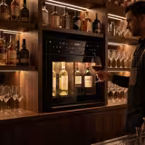 Commercial Wine Dispenser – 2 Temperature Zones – Refrigerated – for 4 Wine Bottles