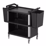 (2 st) Plastback till serveringsvagn - 409x241x391 mm - passar SWKP2 & SWKP3