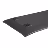 (6 stuks) GN-dienblad - DARK WAVE - Melamine - GN 2/4 - hoogte: 20mm - Zwart