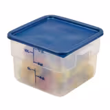 (6 kusů) CAMBRO | CAMSQUARES® - Nádoba - 11,4 litru - Transparentní