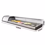 Countertop Display Fridge PREMIUM PLUS - 1620x230mm - 6x GN 1/3