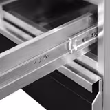 Schubladenschrank - Schwarz-Titan - 400x560mm - 2 Schubladen