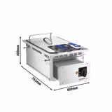 Elektrische inbouw friteuse - 13 liter - 12 kW