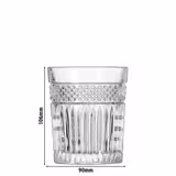 (6 db) Üdítős pohár - RADIANT - 350 ml