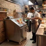 Gas Tandoori-Ofen - 706x1441mm