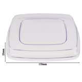 (6 pcs) Lid (FRIDA) - Acrylic - 170x170x25mm - for 84558#6 & 84559#6