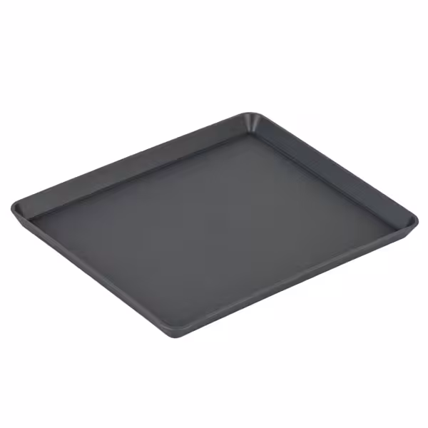 (12 pcs) Platter - Polypropylene - 230x180mm - Grey