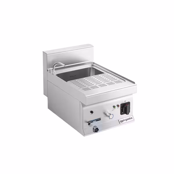 Cuocipasta professionale elettrico da banco - Mario 600 - 18 litri - 4,5kW - con rubinetto di carico