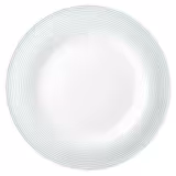 SELTMANN WEIDEN | Flat Porcelain Dinner Plate Ø 215 mm – Arctic Blue – High-Gloss