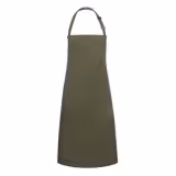 (6 pieces) KARLOWSKY | Basic Bib Apron – Moss Green - 750×900 mm - Adjustable Neck