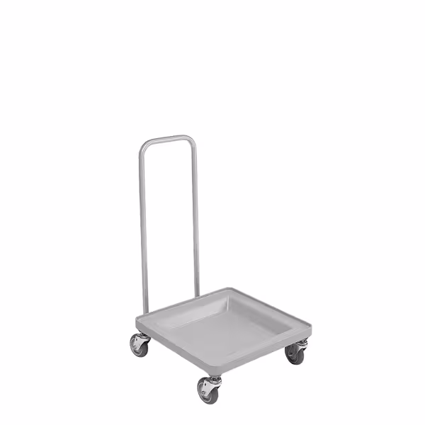 CAMBRO | CAMDOLLY® - Basket Taşıma Arabası - saplı - Gri