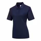 (5 stuks) Dames poloshirt - donkerblauw - Maat: S
