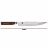 KAI | Tim Mälzer - SHUN PREMIER - Ham knife - Blade: 240mm