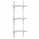 Étagère murale ECO en inox - 1200 × 400 mm - avec 3 étages