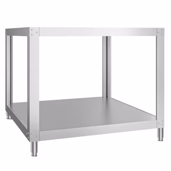 Bastidor inferior para horno de pizza GEP9 - 1480x1240x950mm - acero inoxidable