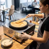 Aparat de făcut clătite 40 cm / cu 1 plită