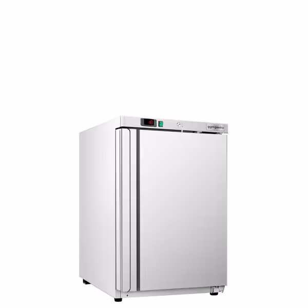 Tafelmodel Vrieskast RVS ECO - 200l - met 1-deurs dichte deur & 3 roosters - binnenzijde kunststof