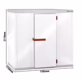 Commercial Walk-In Cold Room - 1385x1730mm - 3,76m³ (3760L)