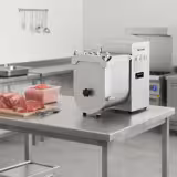 Elektrische Vleesmenger - 30l - 20kg vlees - 550W - voor- & achteruit - enkele as - tafelmodel - RVS AISI 304