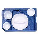 (10 Stück) THERMO FUTURE BOX | Thermobox DINNER +3 - Blau