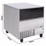 Fabbricatore di ghiaccio - cilindro cavo - 114 kg/24 h