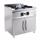 Cuisinière à gaz Tantuni - 24 kW - 1 brûleur - incl. soubassement avec 2 portes