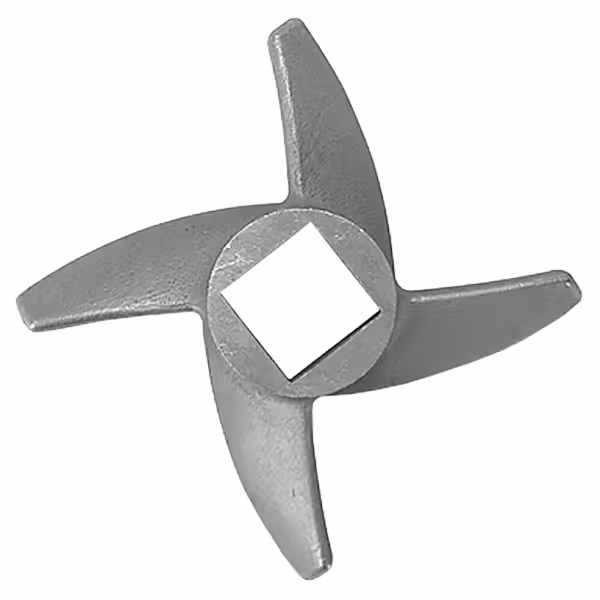 Knife - for Meat Mincer - Fine - 12mm - with 4 blades - compatible with FWH85