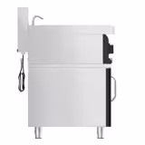 Cuiseur à pâtes électrique avec robinet – 2 × 26 L – 12 kW – incl. soubassement avec 2 portes
