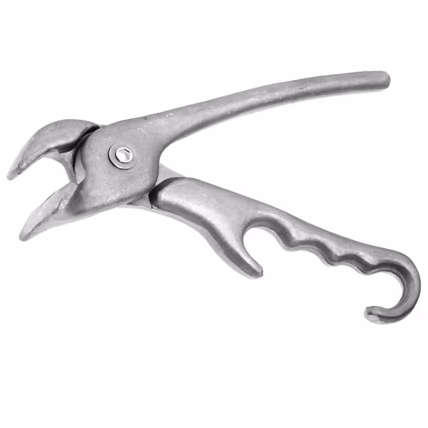 Pizzaplaatklem - Lengte: 21cm - aluminium