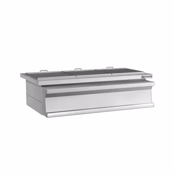 Faszenes grill - 1 210 mm - 3 grillrács