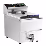 Commercial Countertop Electric Fryer - 8 litres - 3.25kW - with drain tap