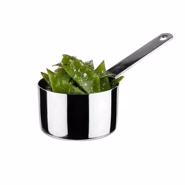 (36 pcs) Saucepan - POLARIS - Stainless Steel - 120ml - Ø 70mm - Height: 45mm