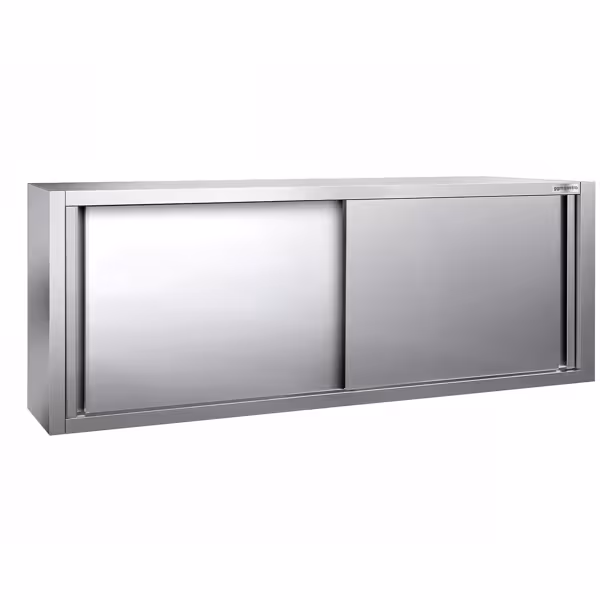 کابینت دیواری پریمیوم استیل - 2000*400 میلیمتر - درب کشویی - 650 میلیمتر ارتفاع